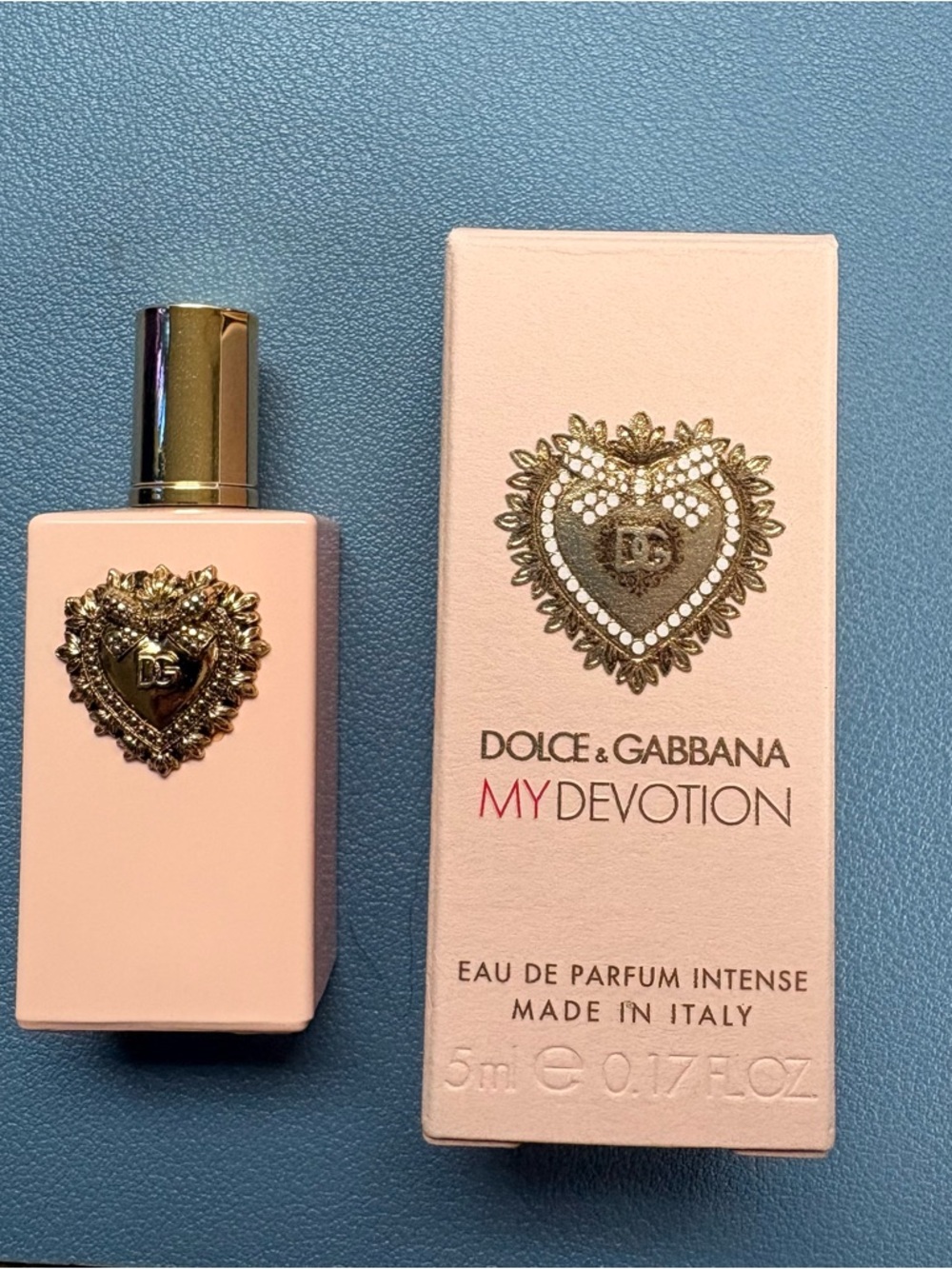 New Travel Mini Dolce&Gabbana MY Devotion Eau de Parfum Intense Perfume .17 oz